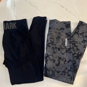 Set of two Gymshark leggings.